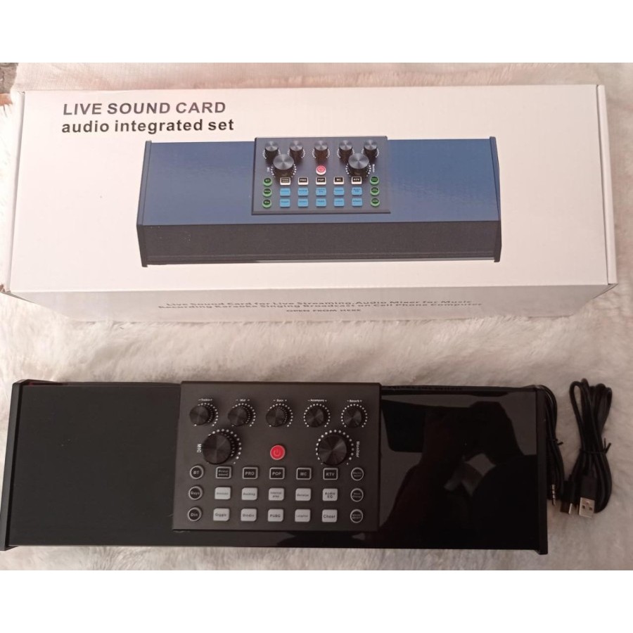 Sound Card Speaker All-In-One Machine, Live Sound Card