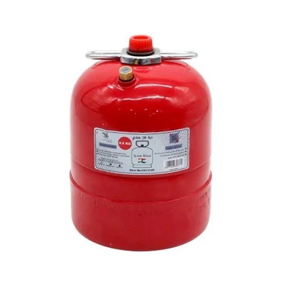 Alaysh Gas Cylinder Indian 0.5 kg Red