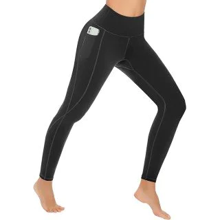 Womens Fleece Lined Corset Leggings with Adjustable Body Shaping Waist  Trainer Yoga Pants Slimming Warm Thermal Leggings