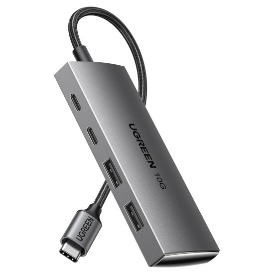UGREEN USB-C to 2× USB 3.2+2×USB-C Adapter 10G 30758-CM480