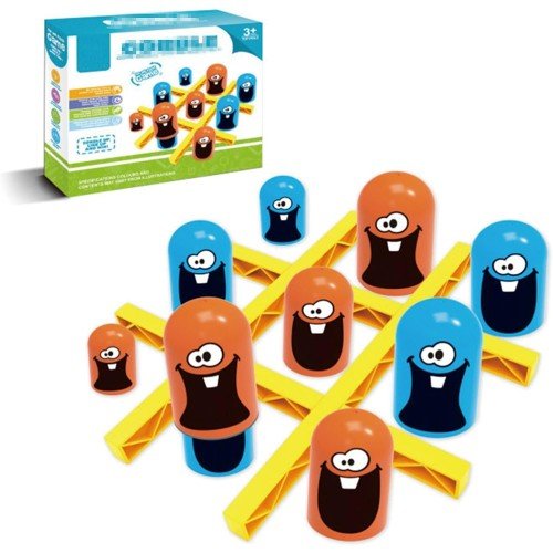 Big Eat Small Tic Tac Toe Game Set, Board Game Gobble