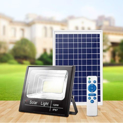 Spot Lighting Led Solar Flood Lights Outdoor,120W , Solar Pannel 16W