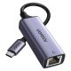 UGREEN USB Type C to 10/100/1000M Ethernet Adapter - Space Gray
