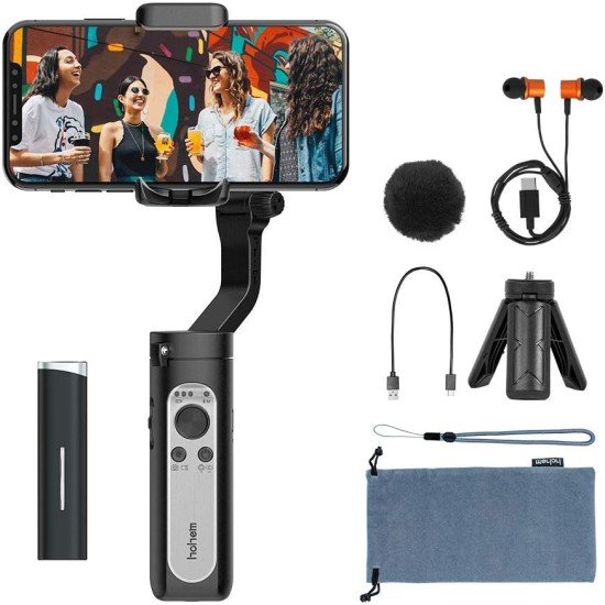 Hohem iSteady X Vlogger Kit with Wireless Microphone