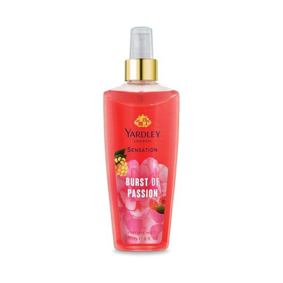 Yardley Spray Mist Burst Of Pasi 236 Ml