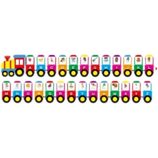 ABC Learning Letters Train