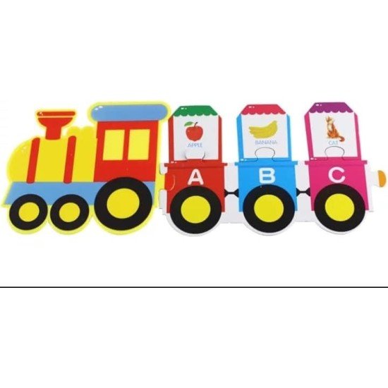 ABC Learning Letters Train