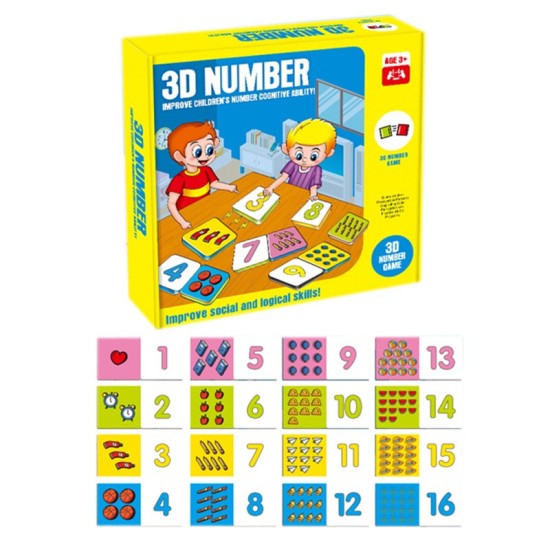 3D Number Game