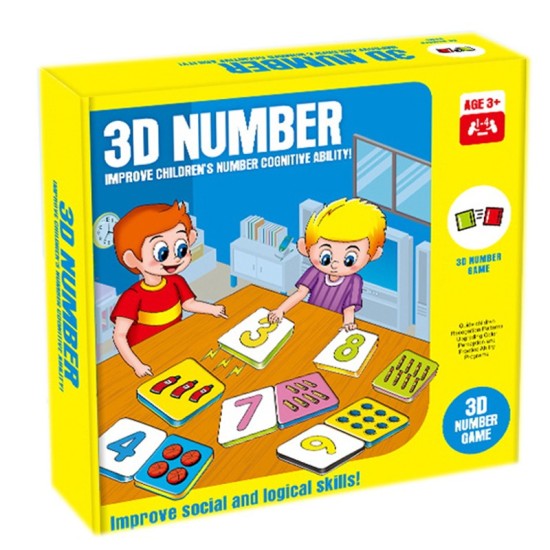 3D Number Game
