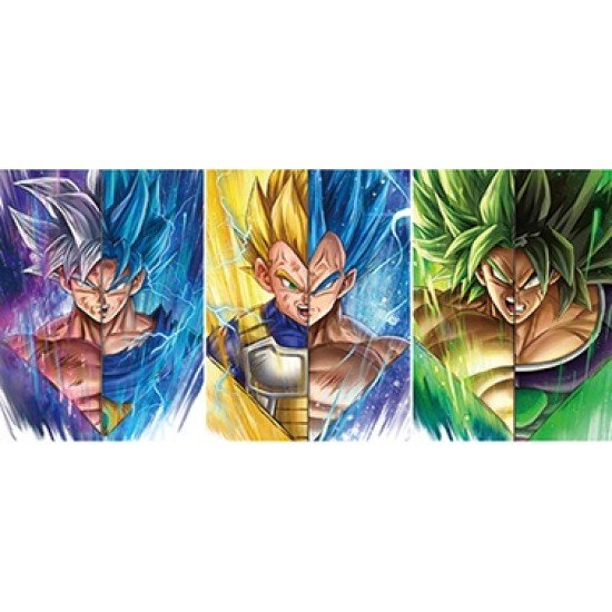 Poster Framed - Dragon Ball Blue - 4D Print - 30x40cm