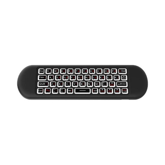 Porodo Air Mouse Remote Mini Keyboard 6-Axis Gyro Sensor