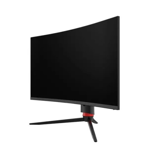 Porodo Gaming 27inch 240Hz Curved Gaming Monitor Adjustable Rotating Stand - Black