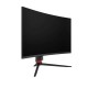 Porodo Gaming 27inch 240Hz Curved Gaming Monitor Adjustable Rotating Stand - Black