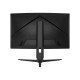 Porodo Gaming 27inch 240Hz Curved Gaming Monitor Adjustable Rotating Stand - Black