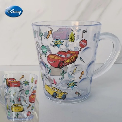 Disney Tumbler Cars Lightning McQueen Durable ABS Plastic Cup, 250ml