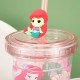 Disney Tumbler Plastic Water Mug with Straw