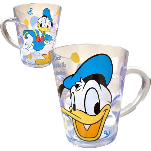 Disney Tumbler Donald Duck Blue Durable ABS Plastic Cup, 250ml