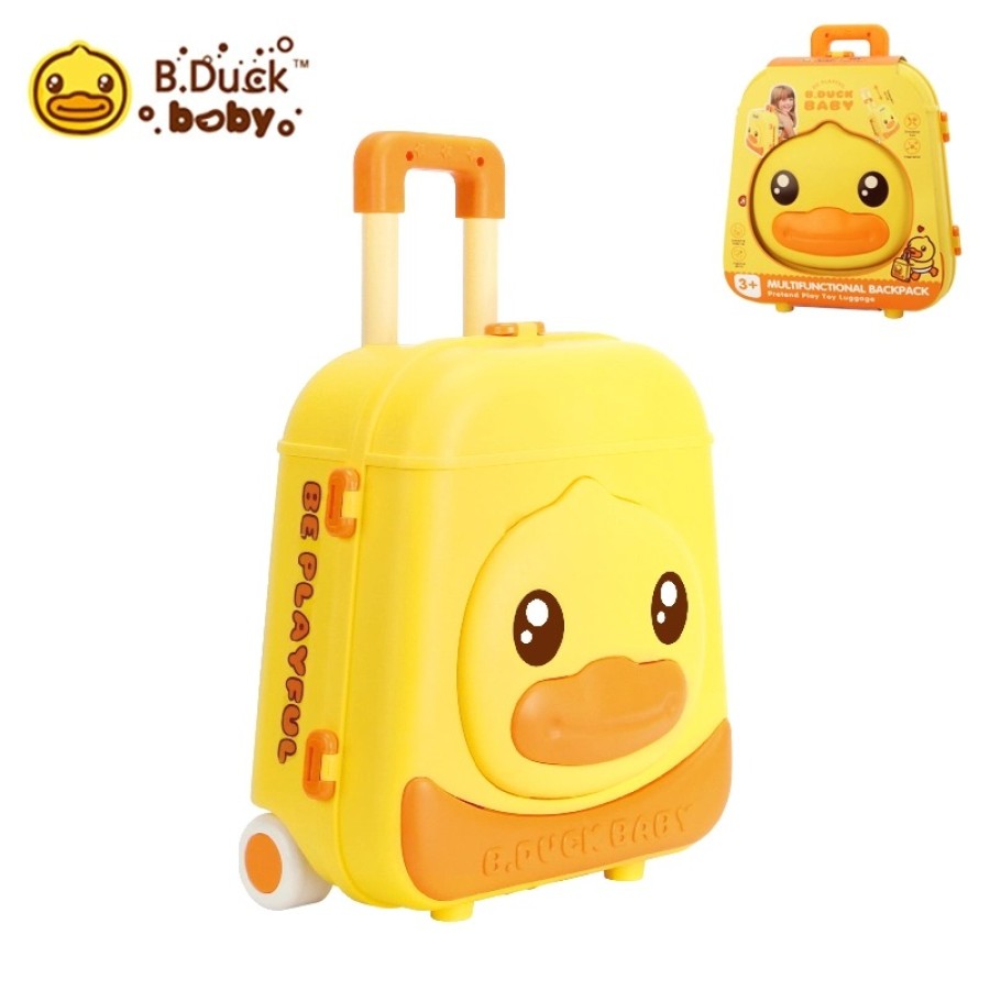 Little Yellow Duck 4-in-1 Fun Kitchen for Babies and Children Toys