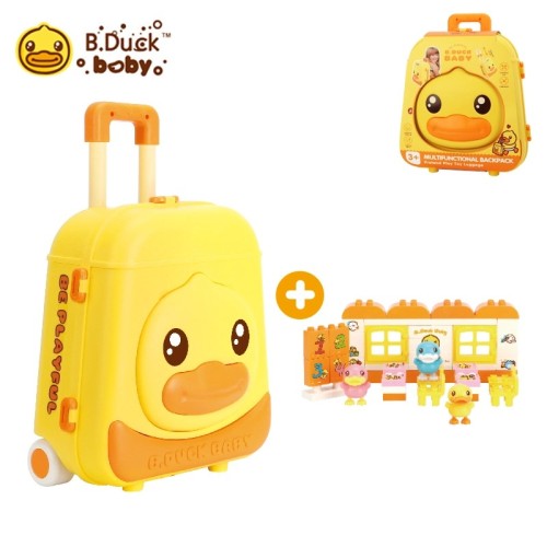 Little Yellow Duck 4-in-1 Fun Kitchen for Babies and Children Toys