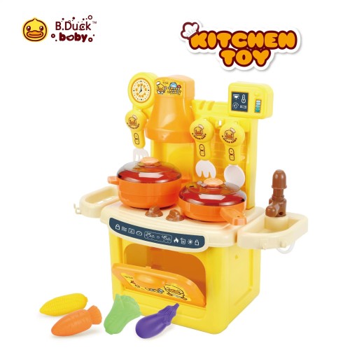 Little Yellow Duck 4-in-1 Fun Kitchen for Babies and Children Toys