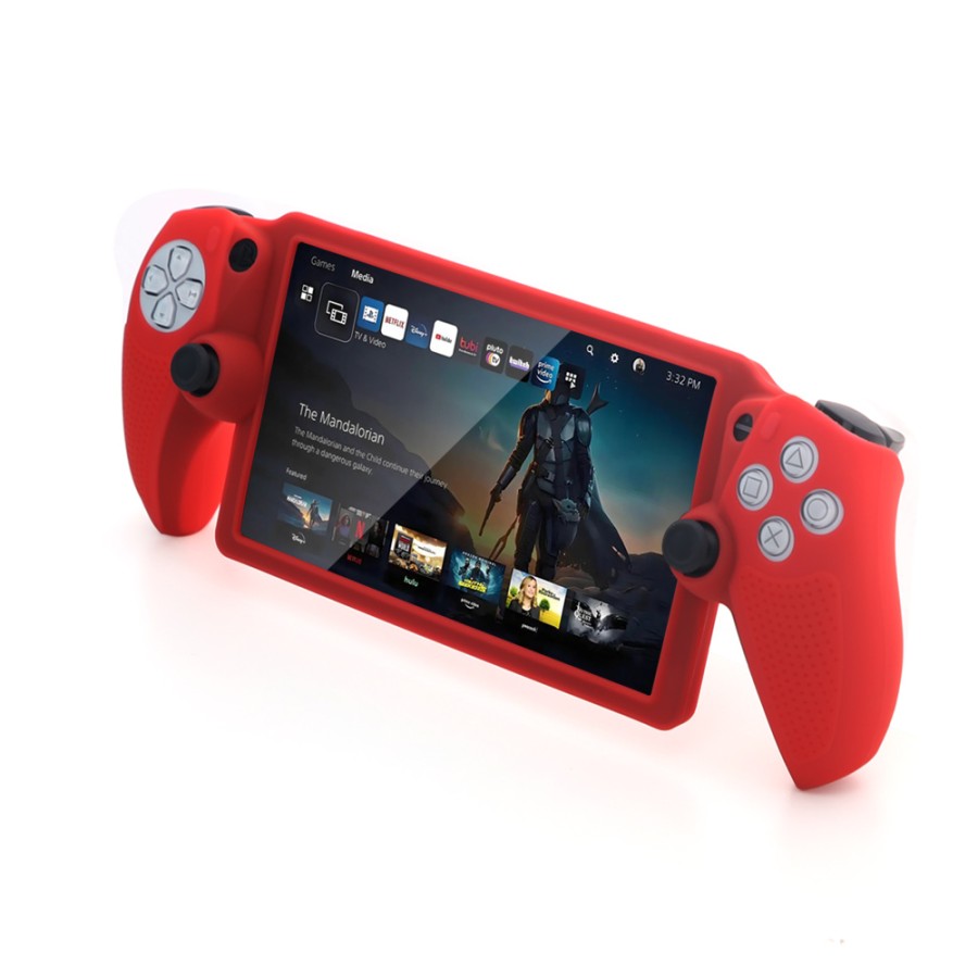 DOBE TP5-3586 PS5 Portal Controller Silicon Case - Red