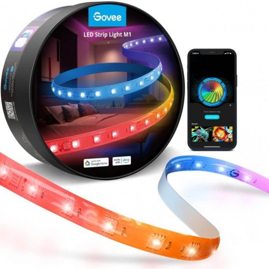 Govee M1 RGBICW LED Strip Lights 2M support Matter cuttable and extensive - H61E0