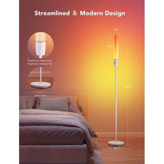 Govee RGBICWW Cylinder Floor Lamp