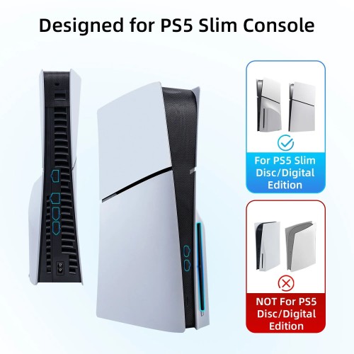 Ipega 8 In 1 Dust Cover And Dust Plugs For Ps5 Slim