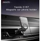 Yesido C157 Magsafe Metal Magnetic Car Phone Stand – Black