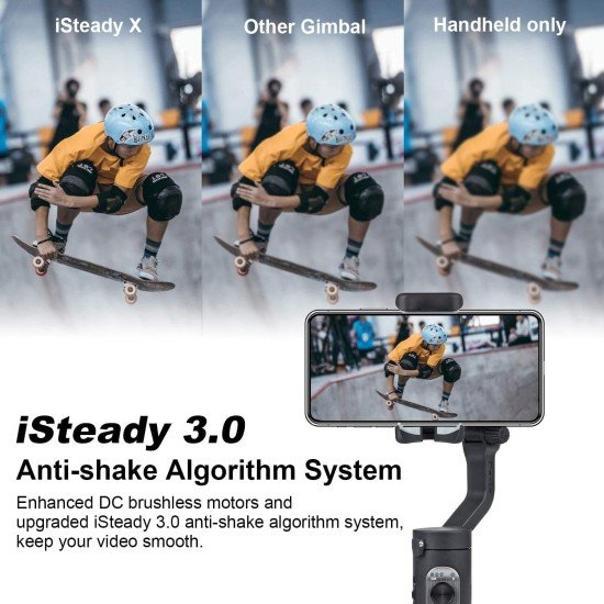 Hohem iSteady X Vlogger Kit with Wireless Microphone