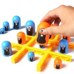 Big Eat Small Tic Tac Toe Game Set, Board Game Gobble Big Eat Small Tic Tac Toe Game Set, Board Game Gobble
