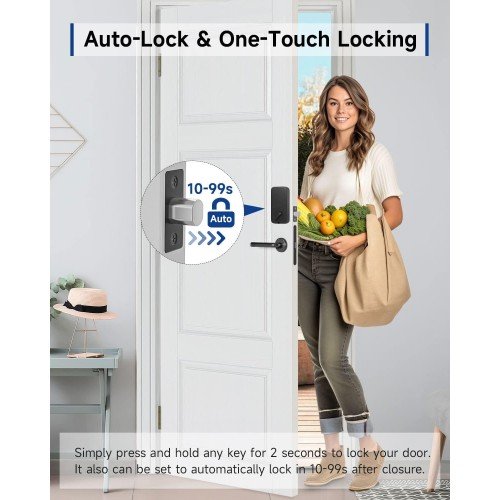 Fingerprint Keyless Entry Door Lock