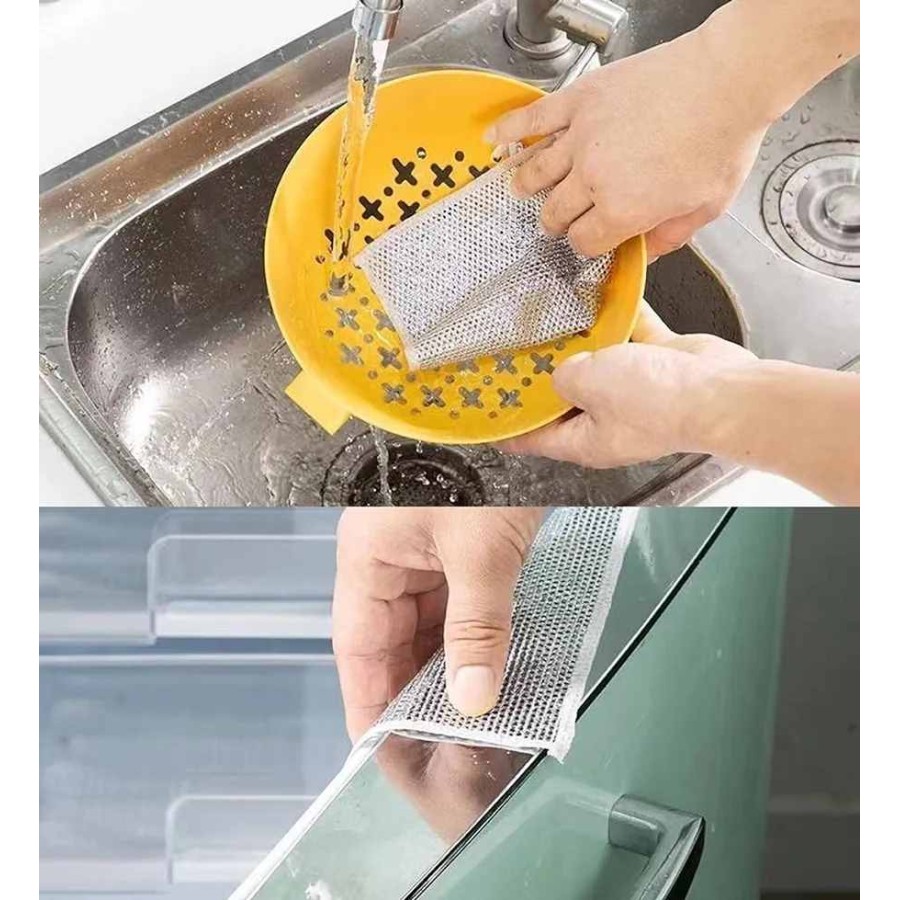 Multifunctional Non-scratch Wire Dishcloth Household