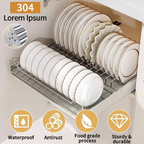 Dish Drying Rack for Kitchen Cabinets