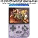 Anbernic RG35XX Handheld Game Console - Transparent Purple  (Powkiddy , Anbernic)  
