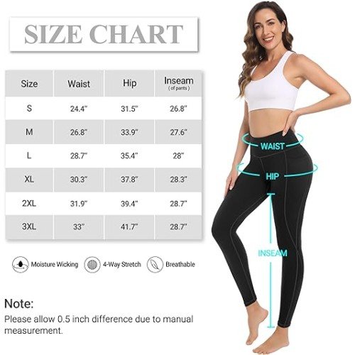 Winter Thermal Workout Yoga Pants (L size - XL size)