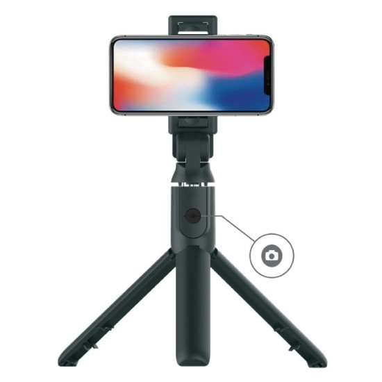 Porodo Bluetooth Selfie Stick with Tripod Stand and Detachable Remote Shutter