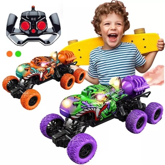 Six-Wheel Remote Climbing Car with Spray Climbing Car