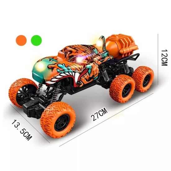 Six-Wheel Remote Climbing Car with Spray Climbing Car