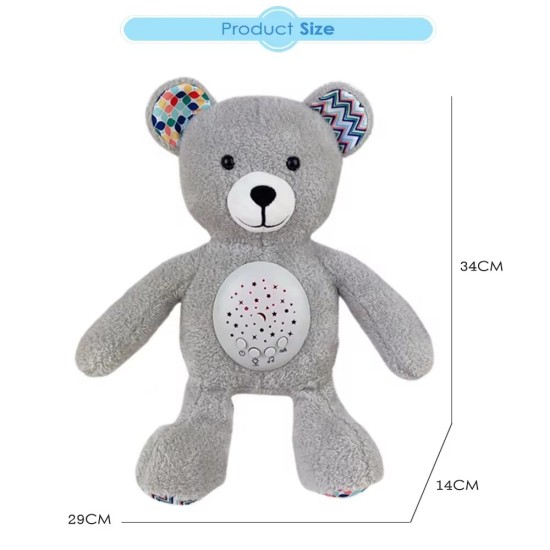 Bear toy with projector 13081