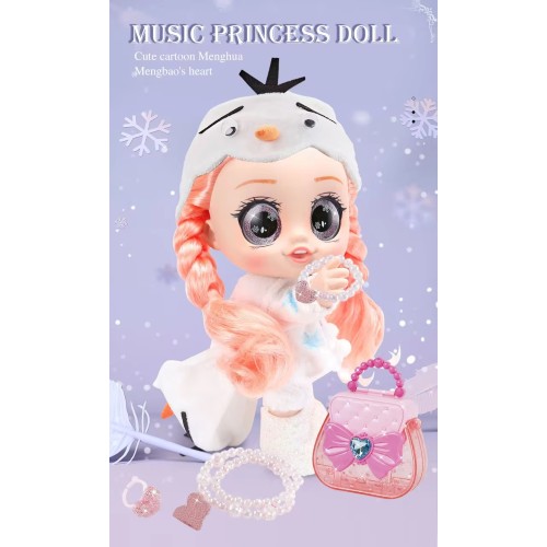 12inch White Princess Doll with Music