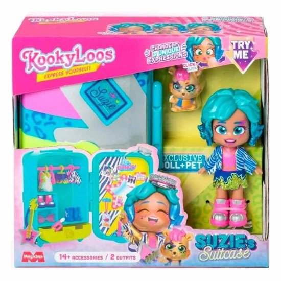 KookyLoos Suzies Suitcase Doll