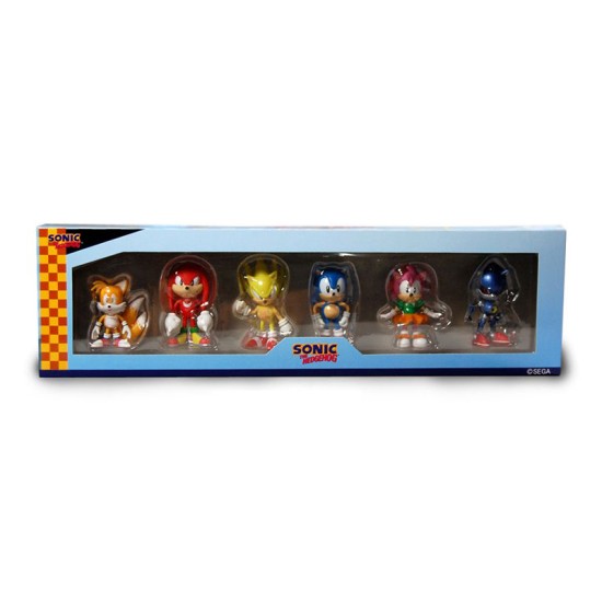 Sonic the Hedgehog Mini Figure 6 Pack Collection