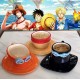 Ace One Piece Anime Ceramic Coffee Mugs	