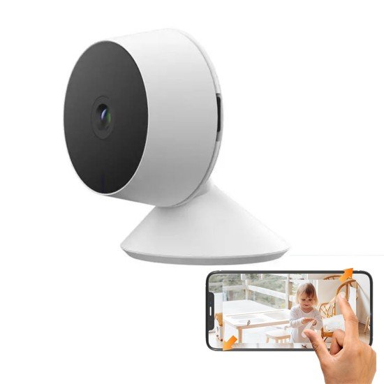 Laxihub Indoor Wi-Fi  3MP/2K   Mini Camera