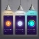 RGB smart light bulb with APP remote control and supports voice control