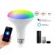 RGB smart light bulb with APP remote control and supports voice control