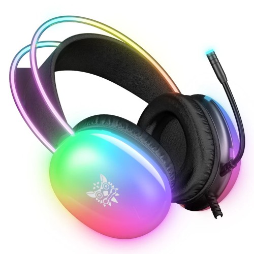 ONIKUMA X25 RGB Gaming Headset - Black