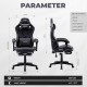 YAMOBO Gaming Chair with Footrest