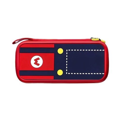 Nintendo Switch Carrying Case - Super Mario M Letter Edition Red With Purple